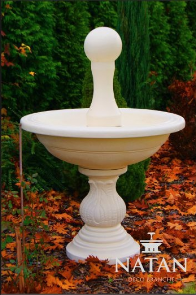 Zierbrunnen Springbrunnen Skulptur 151cm Brunnen Deko Garten Fontaine Teich Neu